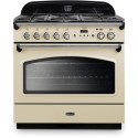 CLAS90FXDFFCRC Rangemaster Classic 90cm Dual Fuel Range Cooker - Cream & Chrome