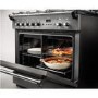 Rangemaster Classic 90cm Dual Fuel Cooker - Slate & Chrome