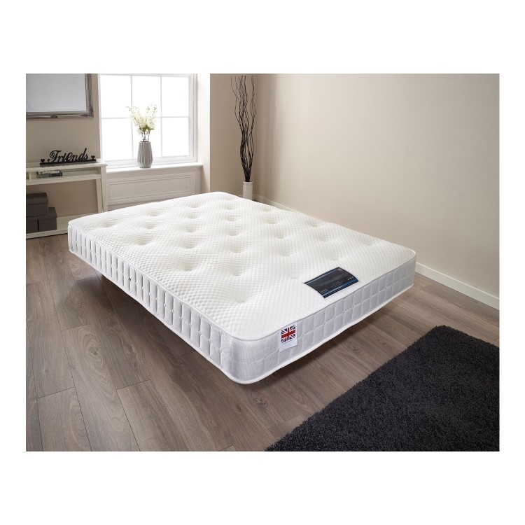 Aspire Classic Cooling Memory Foam and Coil Spring Mattress - King Size