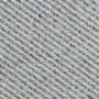 Set of 2 Blue Herringbone Fabric Dining Chairs with Oak Legs - Colbie