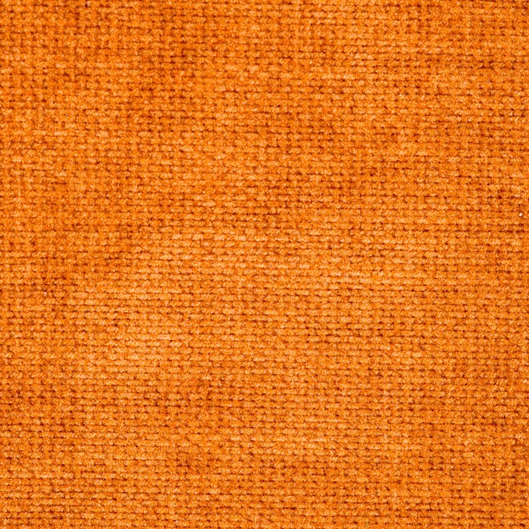 Set of 2 Burnt Orange Upholstered Dining Chairs with Oak Legs - Colbie