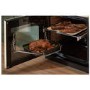 Rangemaster Classic Deluxe 110cm Base Cavity Dual Fuel Range Cooker - Pale Cream & Chrome