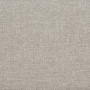 Beige Upholstered Double Ottoman Bed with Pillow Headboard- Clifton