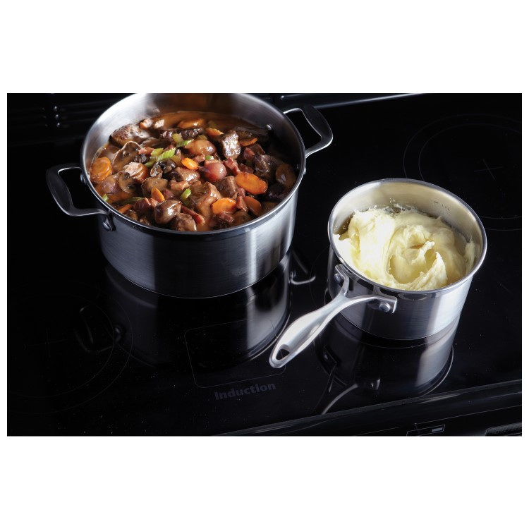 Rangemaster Classic 110cm Induction Range Cooker - Pale Cream