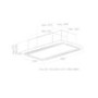 Elica Cloud 7 Stainless Steel 90x50cm Ceiling Extractor - Duct Out Version