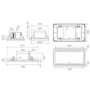 Elica Cloud 7 90cm Ceiling Extractor Cooker Hood - Stainless Steel