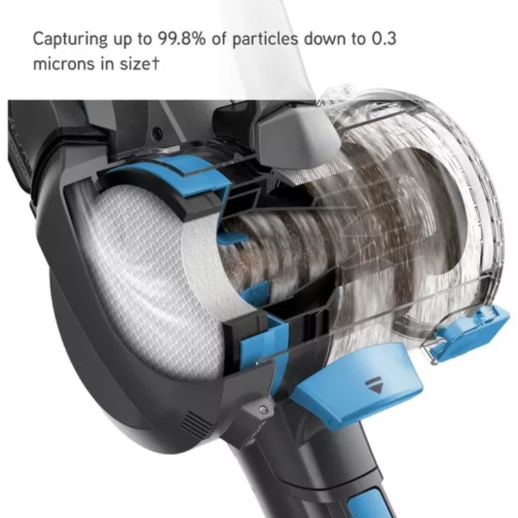 Vax Blade 4 Classic Plus Cordless Stick Vacuum Cleaner - Graphite and Blue