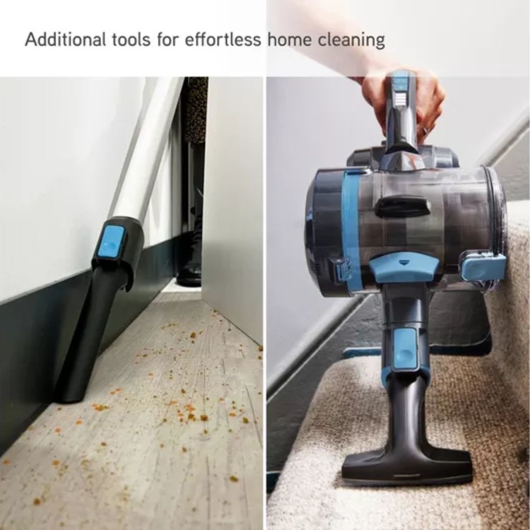 Vax Blade 4 Classic Plus Cordless Stick Vacuum Cleaner - Graphite and Blue