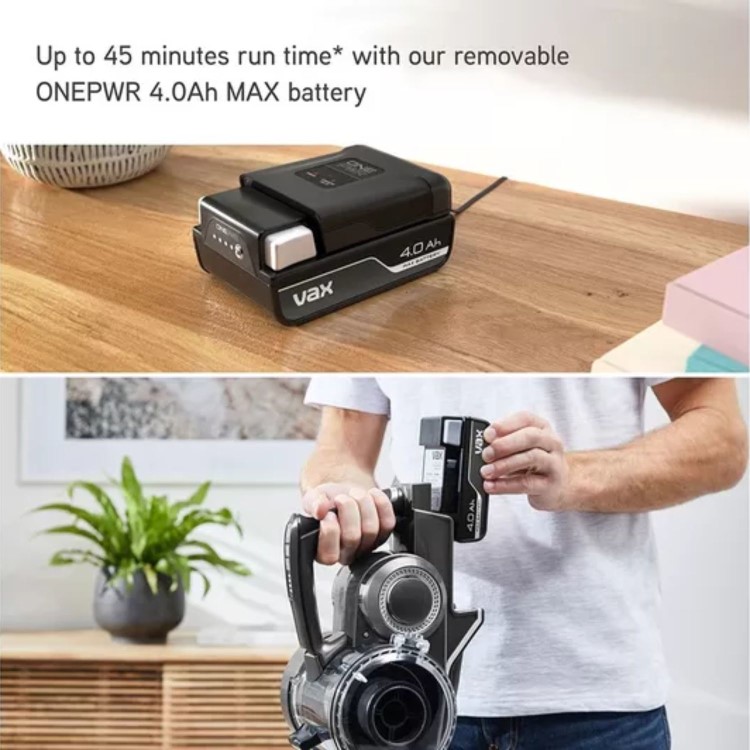 Vax Blade 4 Classic Cordless Vacuum Cleaner - Graphite & Silver