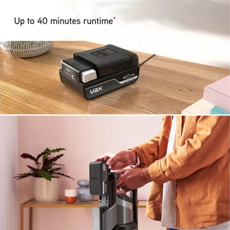 Vax Pace Plus Cordless Vacuum Cleaner - Graphite & Silver