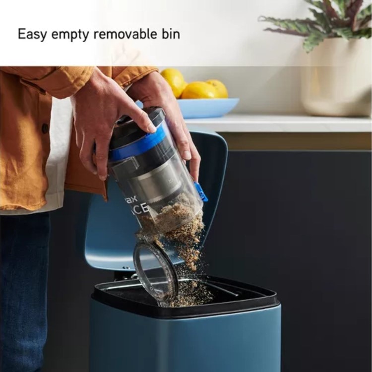 Vax Pace Cordless Vacuum Cleaner - Graphite & Blue