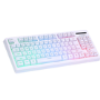 Marvo CM310-WH Wired Gaming Keyboard White with Mouse and Mat Bundle
