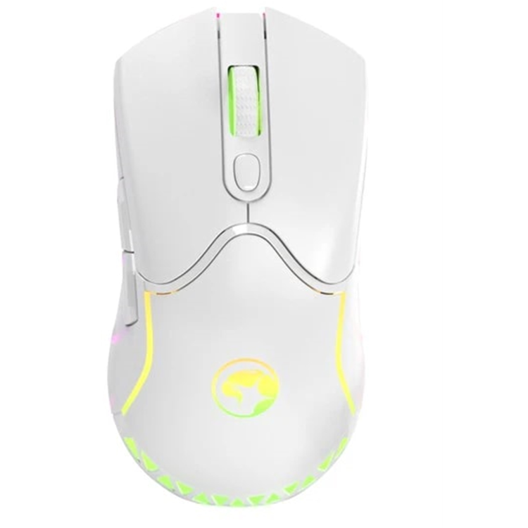 Marvo CM310-WH Wired Gaming Keyboard White with Mouse and Mat Bundle