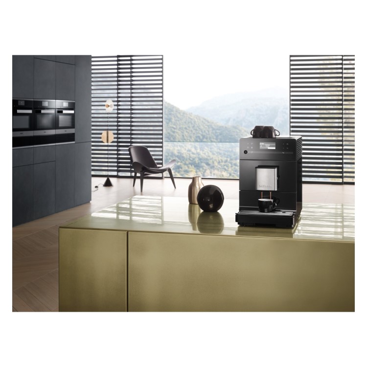 Miele CM5300 Bean to Cup Coffee Machine - Obsidian Black