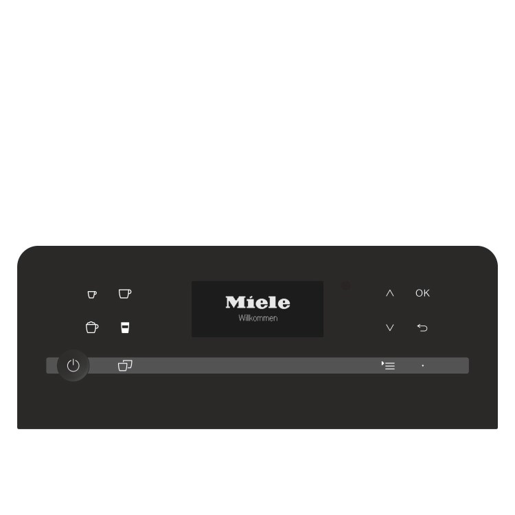 Miele CM5300 Bean to Cup Coffee Machine - Obsidian Black