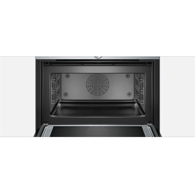 Siemens CM656GBS6B iQ700 Stainless Steel Built-in Combination Microwave Oven With Catalytic Liners And TFT touchDisplay