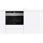 Refurbished Siemens iQ700 CM676GBS6B Electric Self Cleaning Compact Single Oven and Microwave Stainless Steel