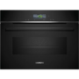 Siemens iQ700 Built-In Combination Microwave Oven - Black