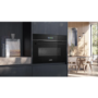 Siemens iQ700 Built-In Combination Microwave Oven - Black