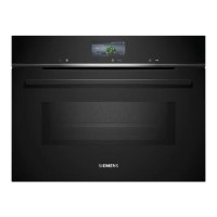 Siemens iQ700 Built-In Combination Microwave Oven - Black