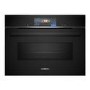 Siemens iQ700 Built-In Combination Microwave Oven - Black