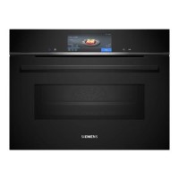 Siemens iQ700 Built-In Combination Microwave Oven - Black
