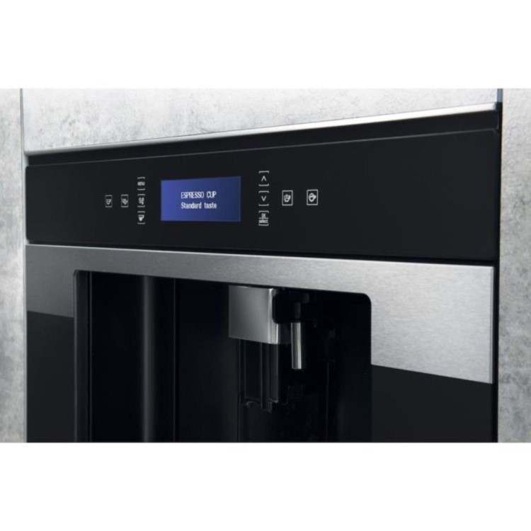 Hotpoint CM9945H Built-In Coffee Machine - Black