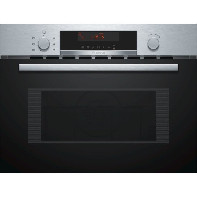 Refurbished Bosch Series 4 CMA583MS0B Built In Combination Microwave Oven Stainless Steel