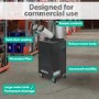 Refurbished electriQ 12000 BTU Portable Commercial Air Conditioner for up to 30 sqm areas - Heavy Duty Metal Body