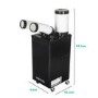 Refurbished electriQ 12000 BTU Portable Commercial Air Conditioner for up to 30 sqm areas - Heavy Duty Metal Body