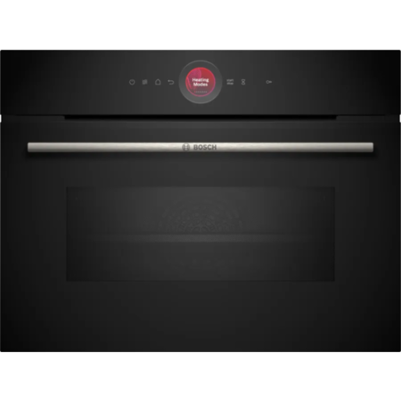 Bosch Series 8 Built-In Combination Microwave Oven - Black