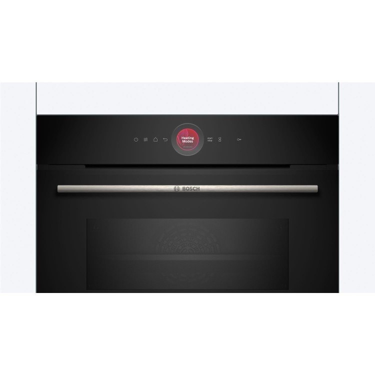 Refurbished Bosch Series 8 CMG7241B1B Built In 45L 900W Combination Microwave Oven Black