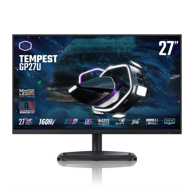 Cooler Master Tempest GP27U 27" IPS 4K UHD 160Hz Mini-LED Gaming Monitor 