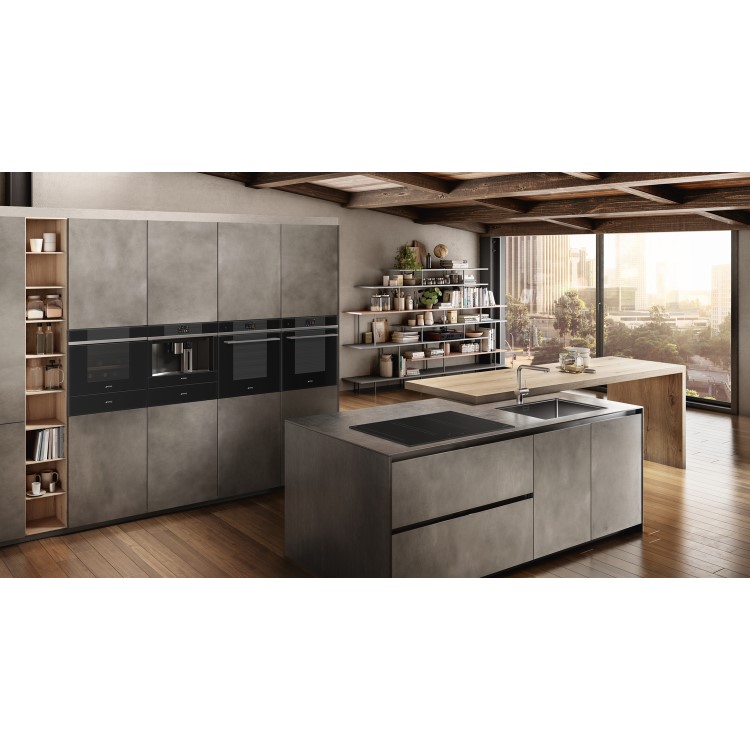 Smeg Linea Built-in Automatic Coffee Machine - Black