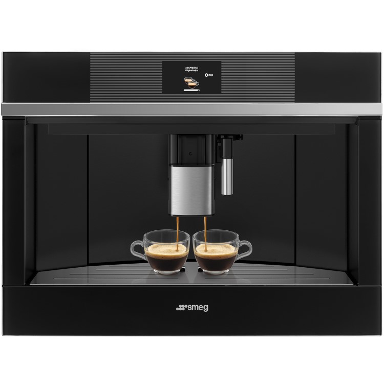 Smeg Linea Built-in Automatic Coffee Machine - Black