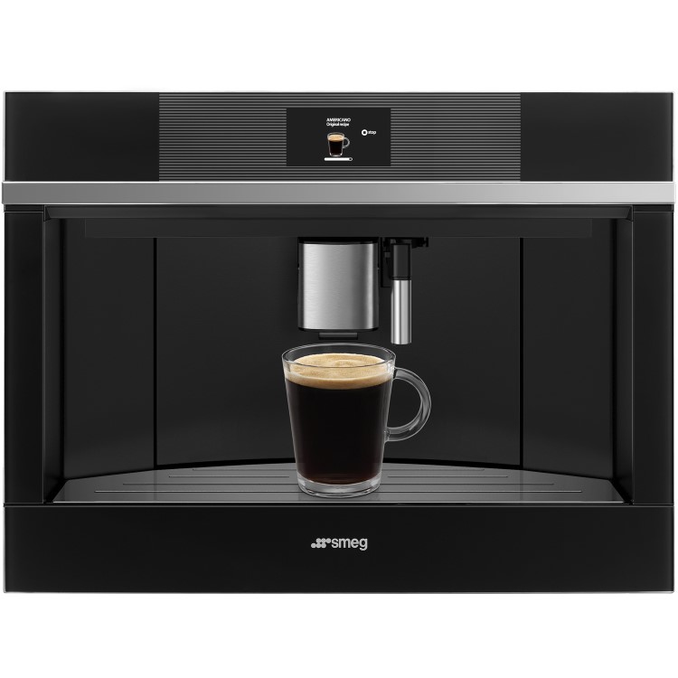 Smeg Linea Built-in Automatic Coffee Machine - Black