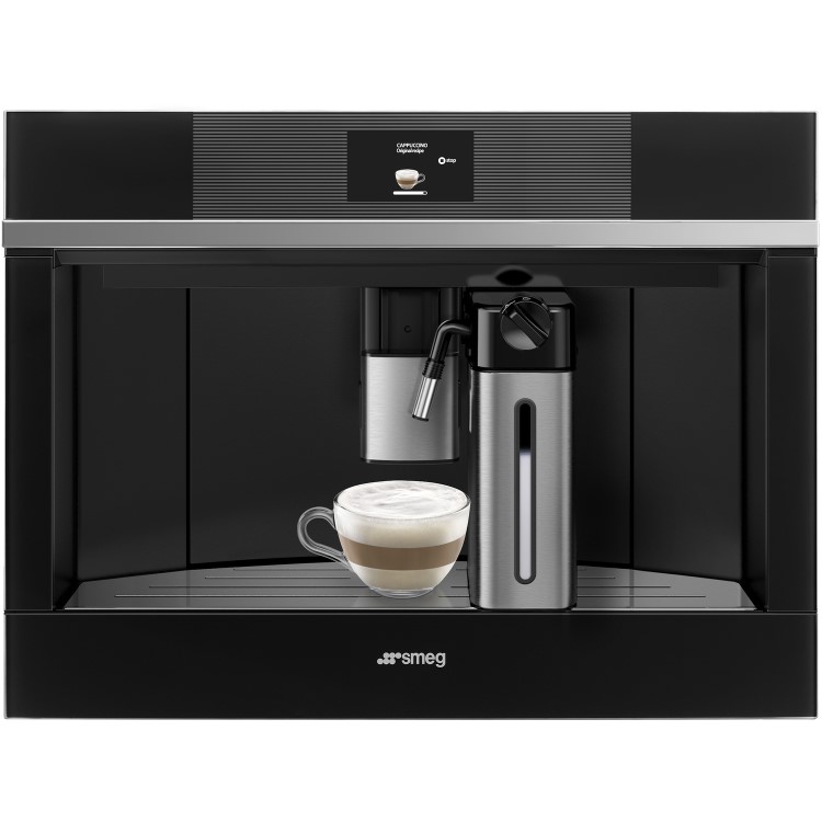 Smeg Linea Built-in Automatic Coffee Machine - Black