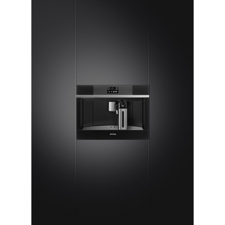 Smeg Linea Built-in Automatic Coffee Machine - Black