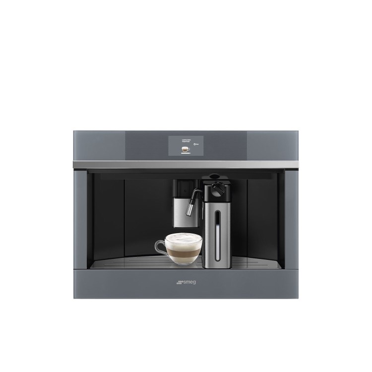 Smeg Linea Built-in Automatic Coffee Machine - Silver