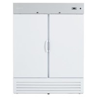 Refurbished CoolMed CMS500 Freestanding 120 Litre Solid Double Door Large Fridge