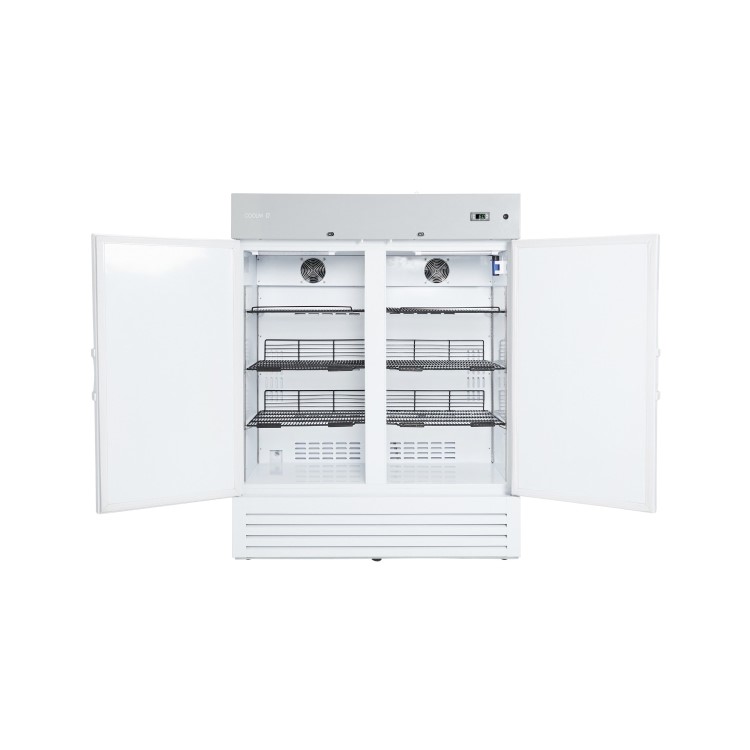 Refurbished CoolMed CMS500 Freestanding 120 Litre Solid Double Door Large Fridge