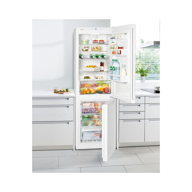 Refurbished Liebherr CN4313 304 Litre 60/40 Freestanding Fridge Freezer - White