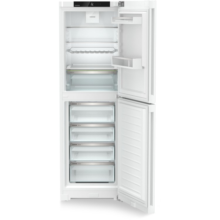Refurbished Liebherr CNd5224 Freestanding 319 Litre 50/50 Fridge Freezer White