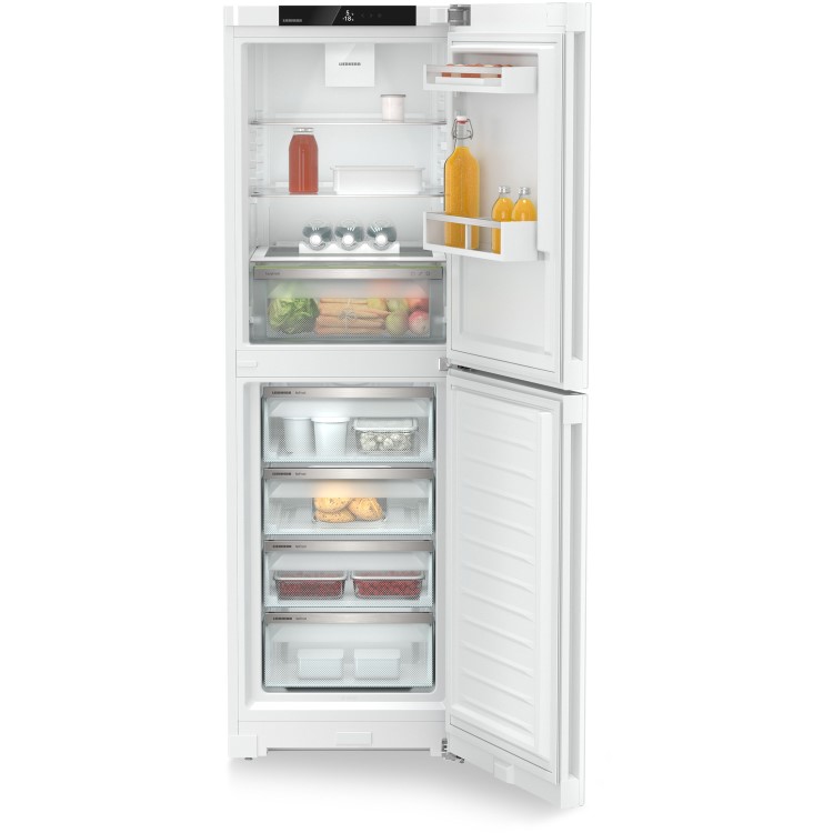 Refurbished Liebherr CNd5204 Freestanding 319 Litre 50/50 Fridge Freezer White