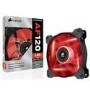 Corsair Air Series 2 x 120mm Red LED Quiet Edition Case Fan