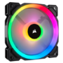 Corsair LL120 RGB 120mm Dual Light Loop RGB LED PWM Fan - Single Pack