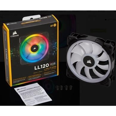 Corsair LL120 RGB 120mm Dual Light Loop RGB LED PWM Fan - Single Pack
