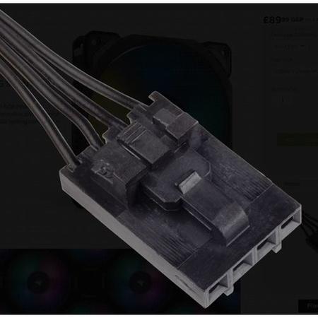 Corsair ML120 PRO RGB LED 120MM PWM Premium Magnetic Levitation Fan - Single Pack