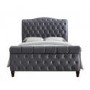 Birlea Colorado Upholstered Grey Super King Size Bed
