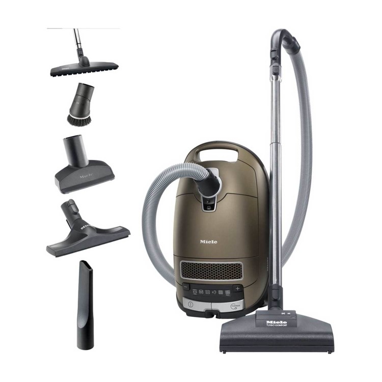Miele COMPLETEC3TOTALSOLUTIONALLERGYPOWERLINE Complete C3 Total Solution Allergy PowerLine Cylinder Vacuum Cleaner Havana Brown